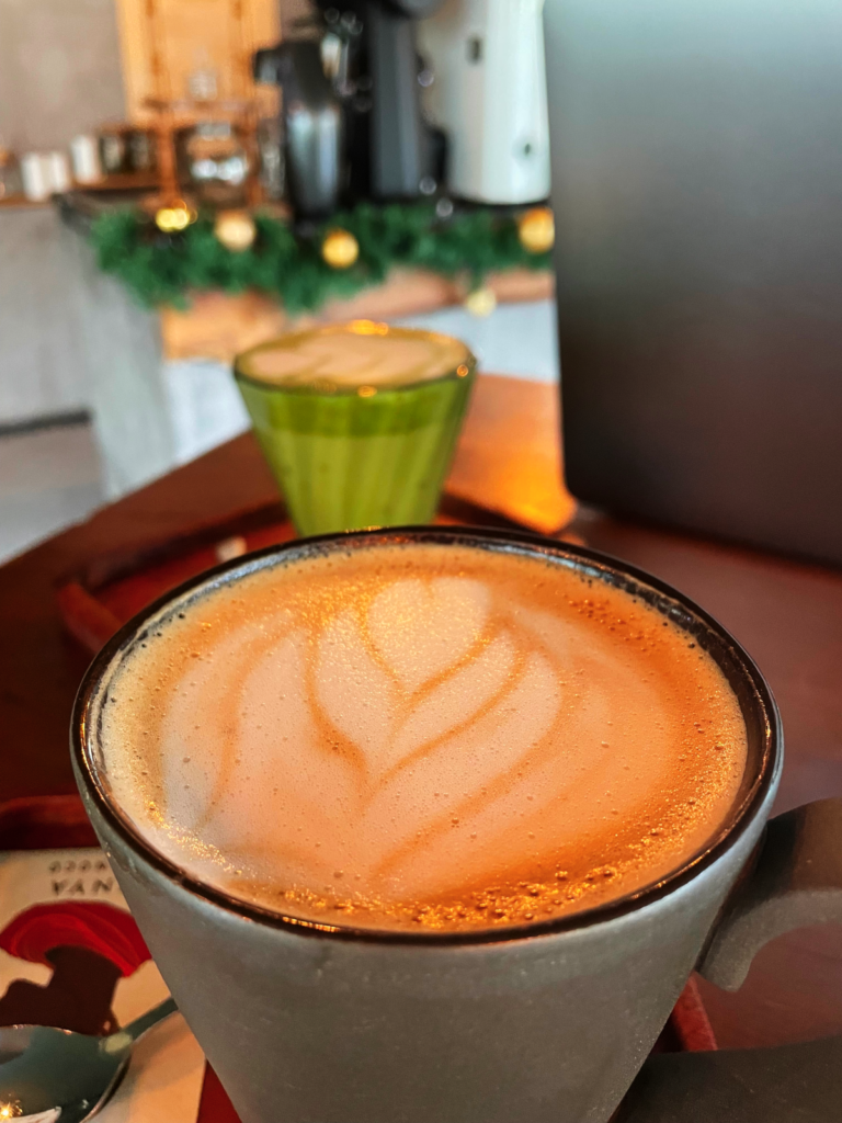 Chai Latte at Simpli Coffee in Lisbon