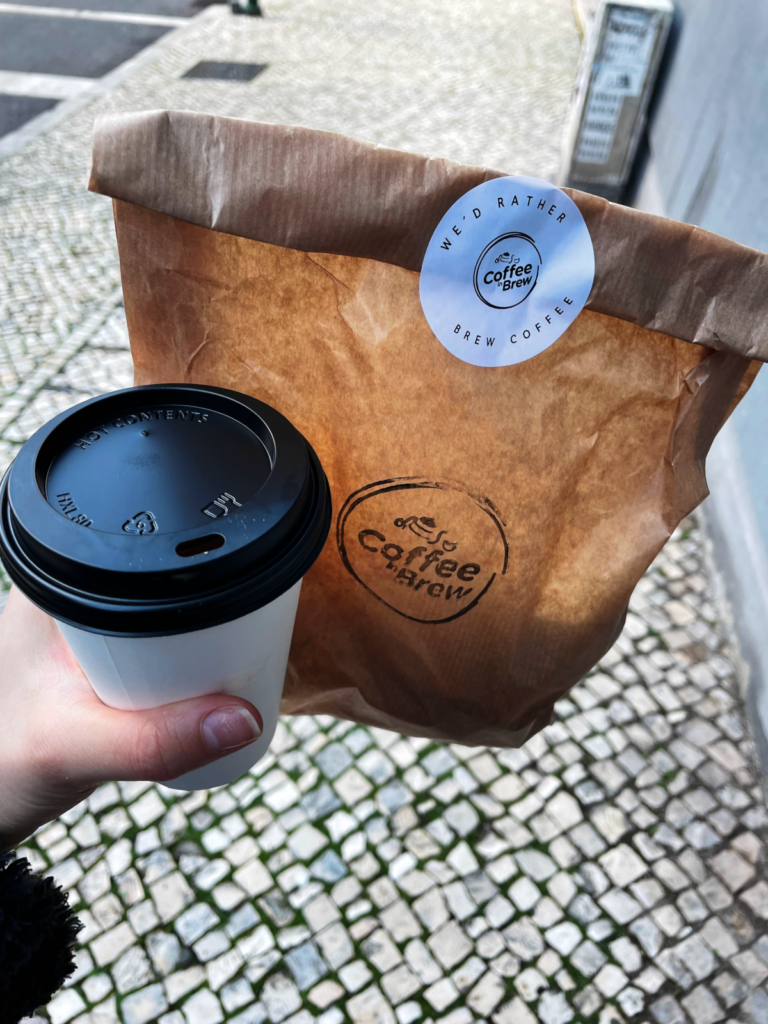 Coffee and Cake from Brew in Coffee in Lisbon