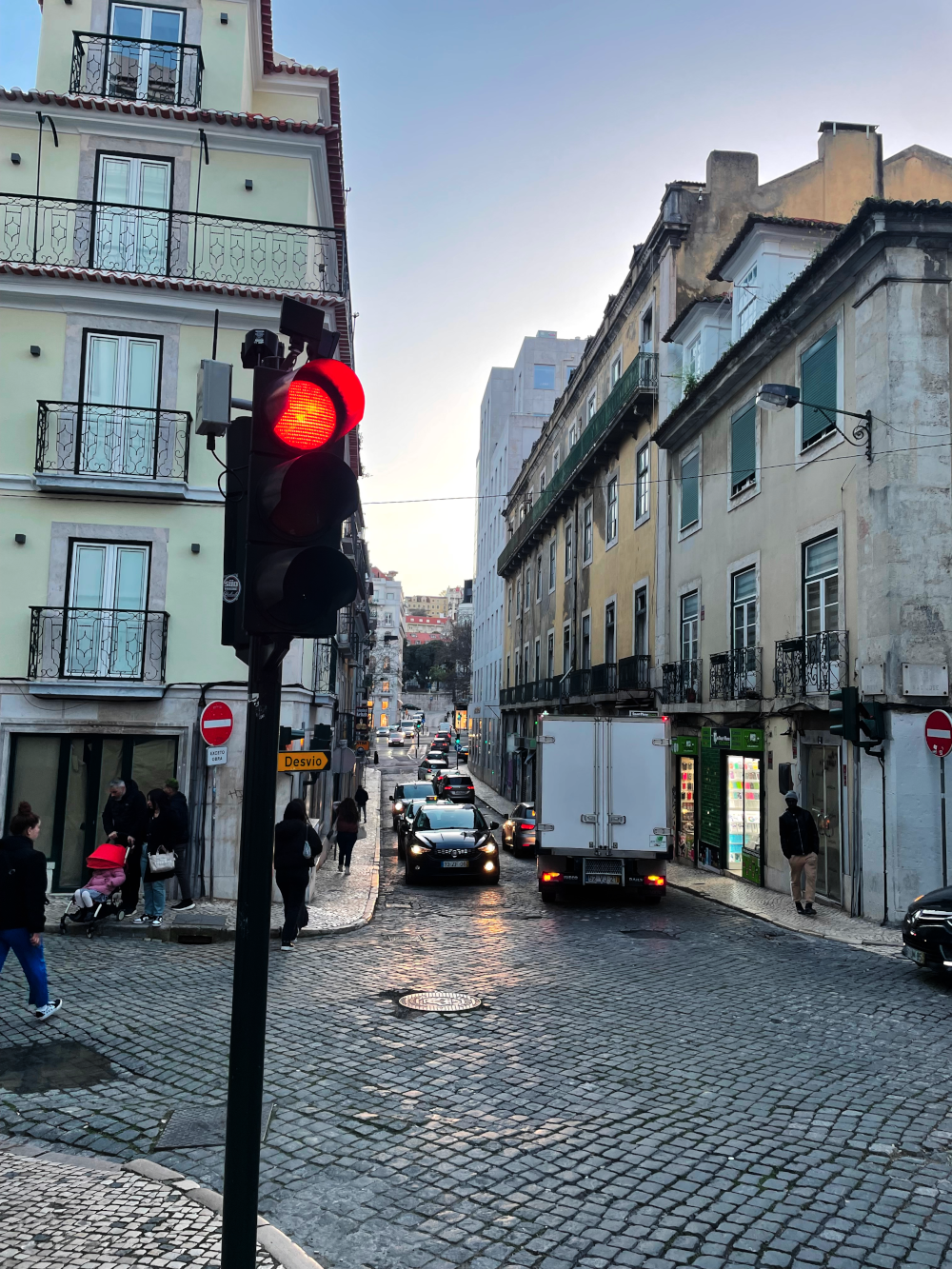 Avenida da Liberdade area in Lisbon