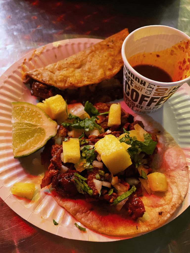 Tacos at la Malqueriado 