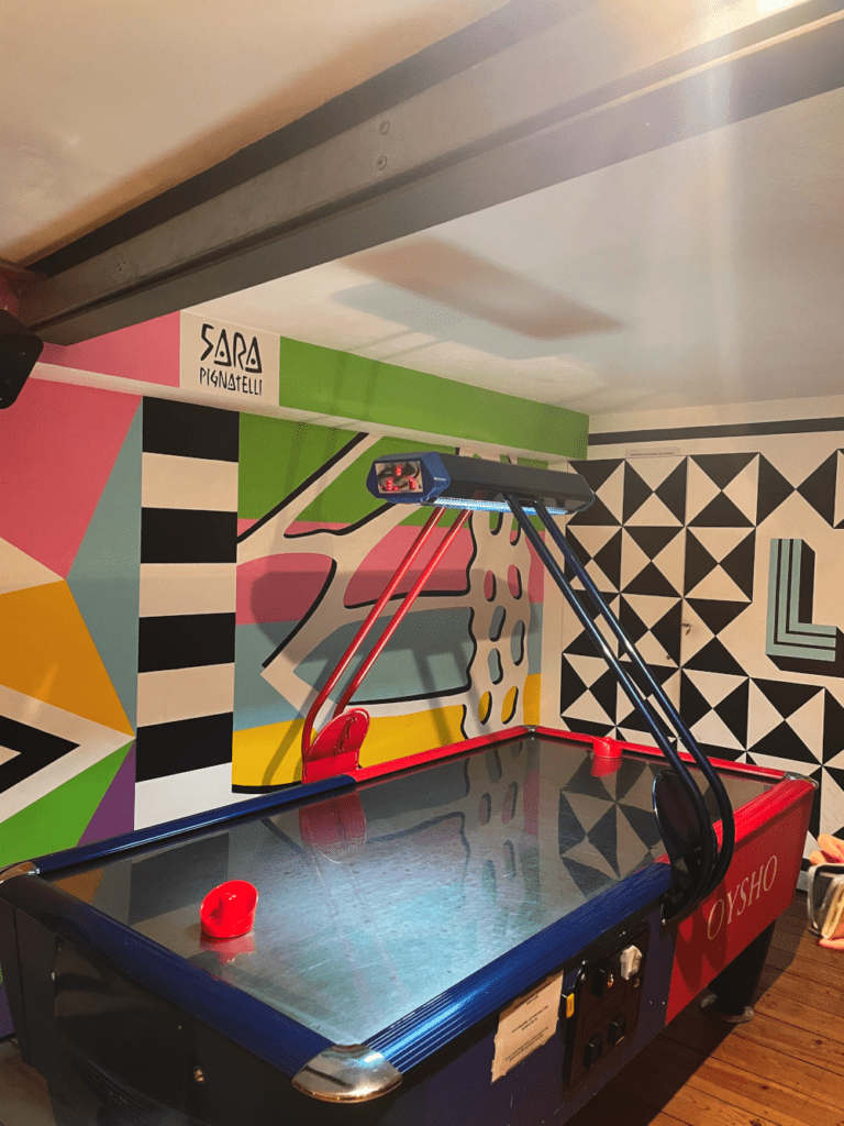 Arcade games at minigolf Lisbon